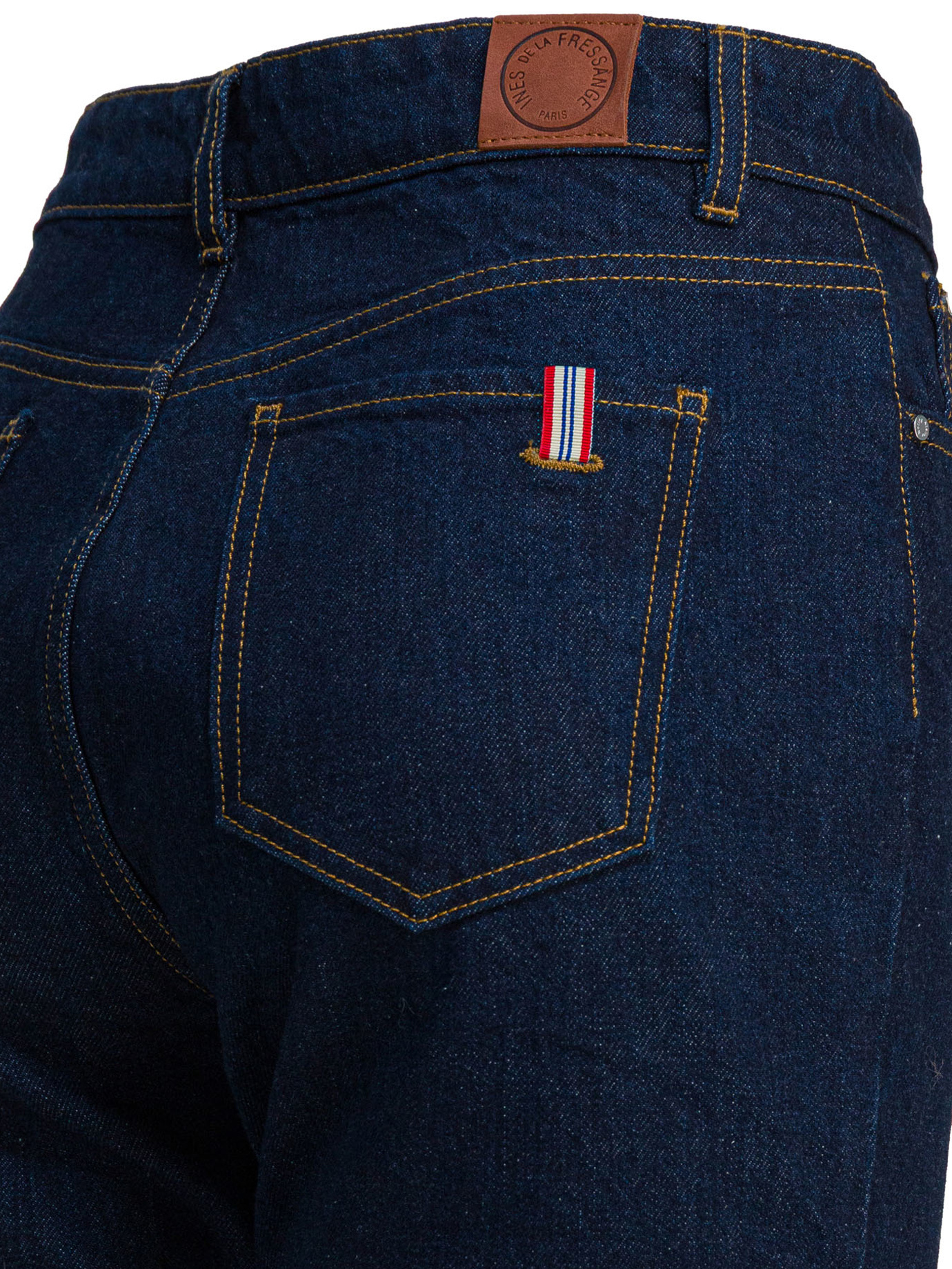 Ines De La Fressange High-rise Regular Jeans In Blue