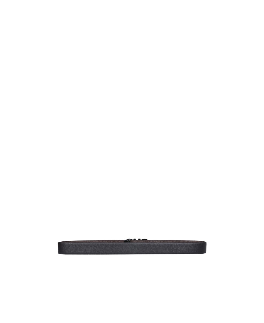 Ferragamo Salvatore Gancini Reversible Buckle Belt In Black