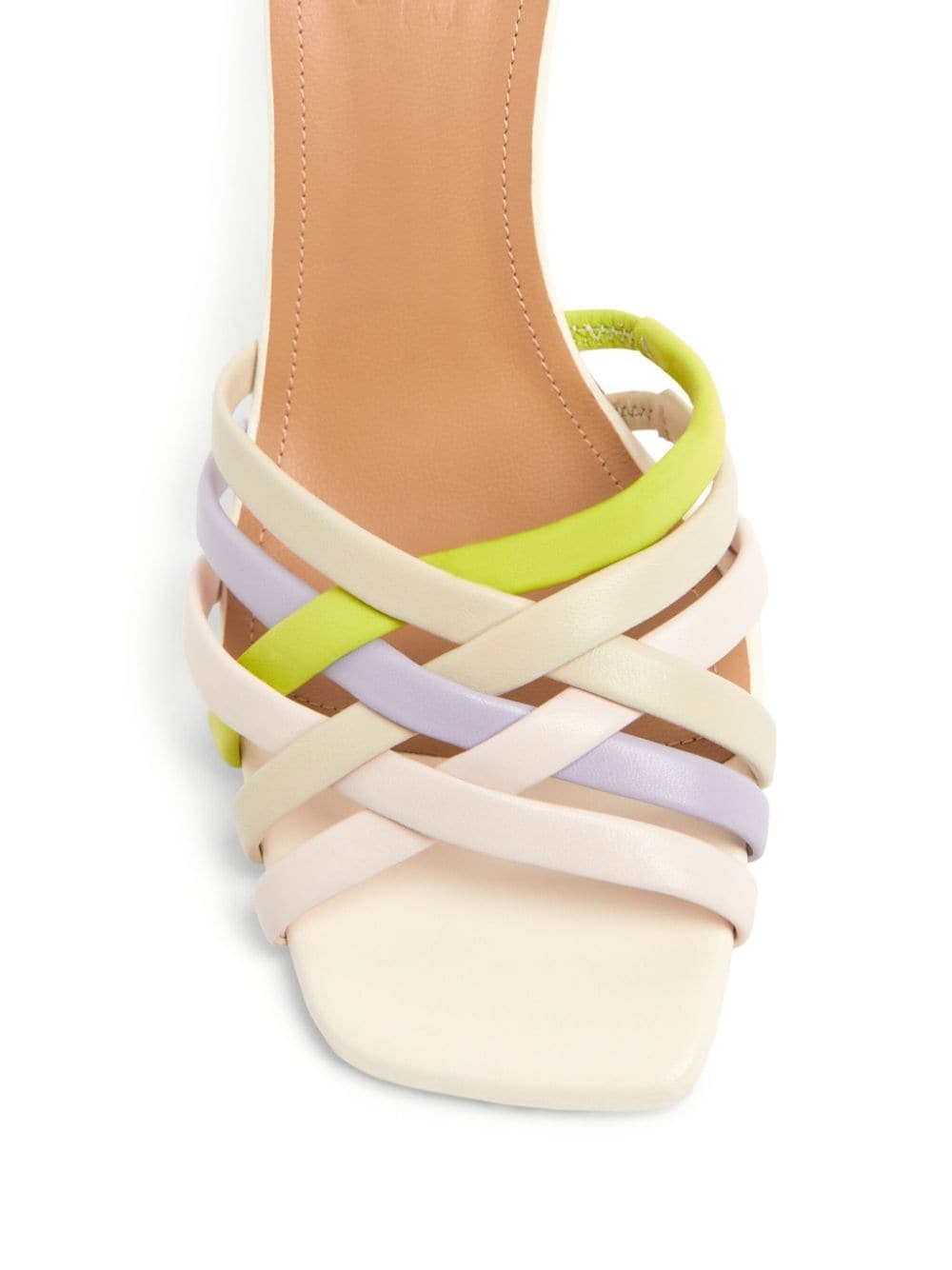 Malone Souliers West 90mm Leather Sandals In Nude