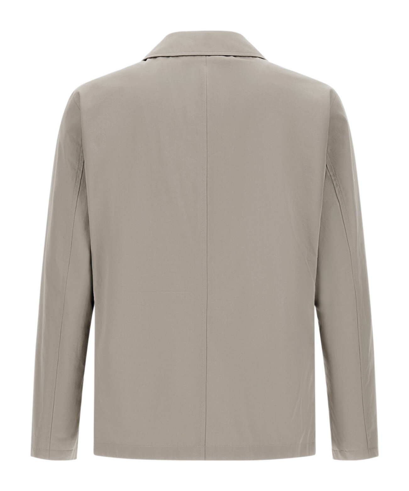 Herno Long Sleeve Casual Jacket In Gray