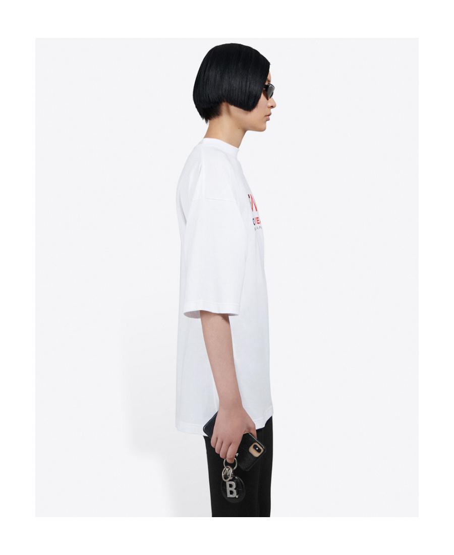 BALENCIAGA GYM WEAR LOGO-PRINT T-SHIRT