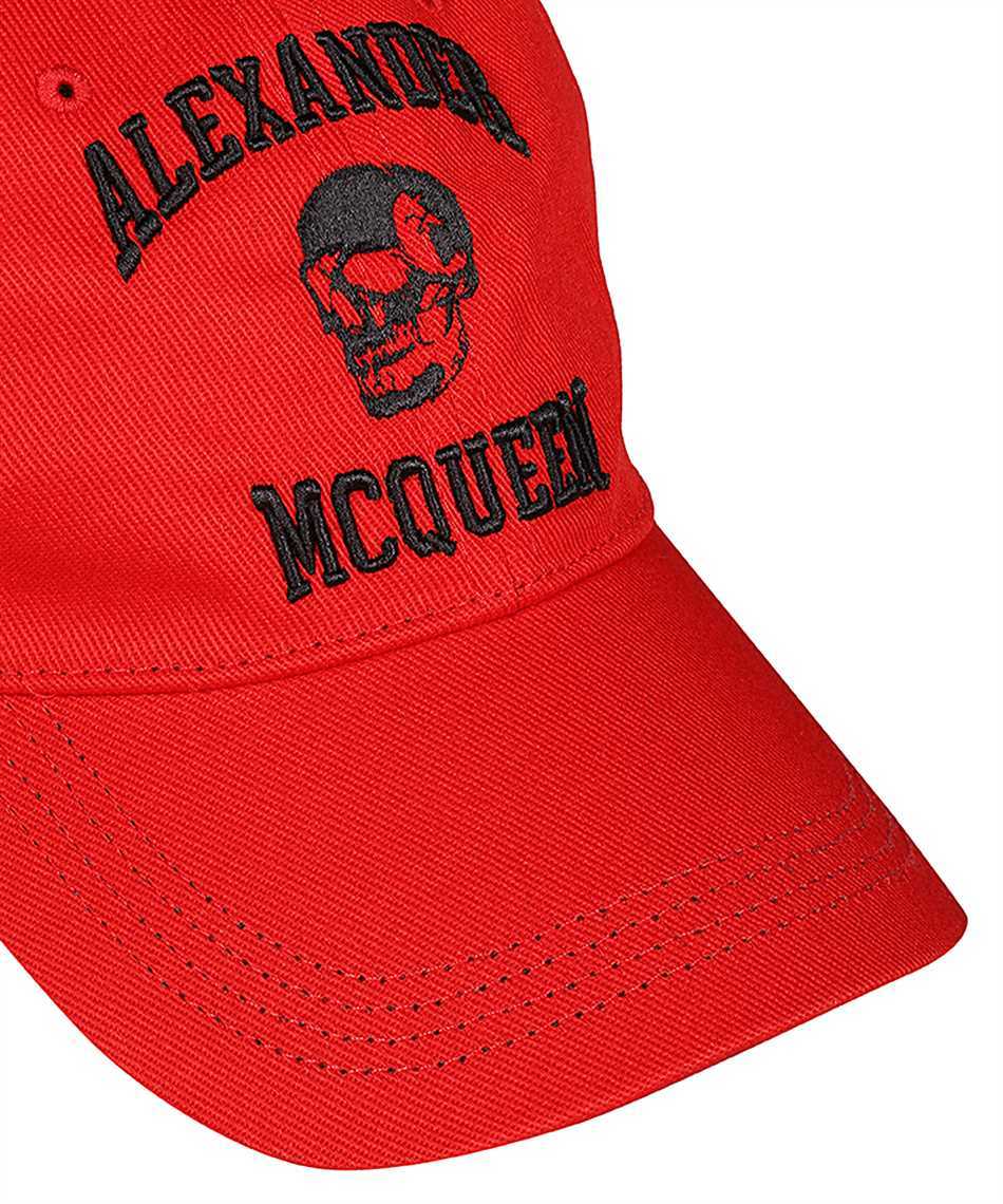 Alexander Mcqueen Logo Baseball Cap In Red
