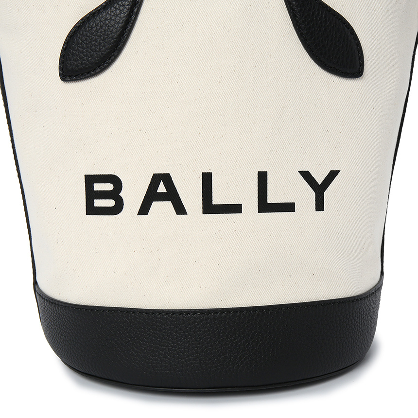 Shop Bally Logo Shoulder Bag In White