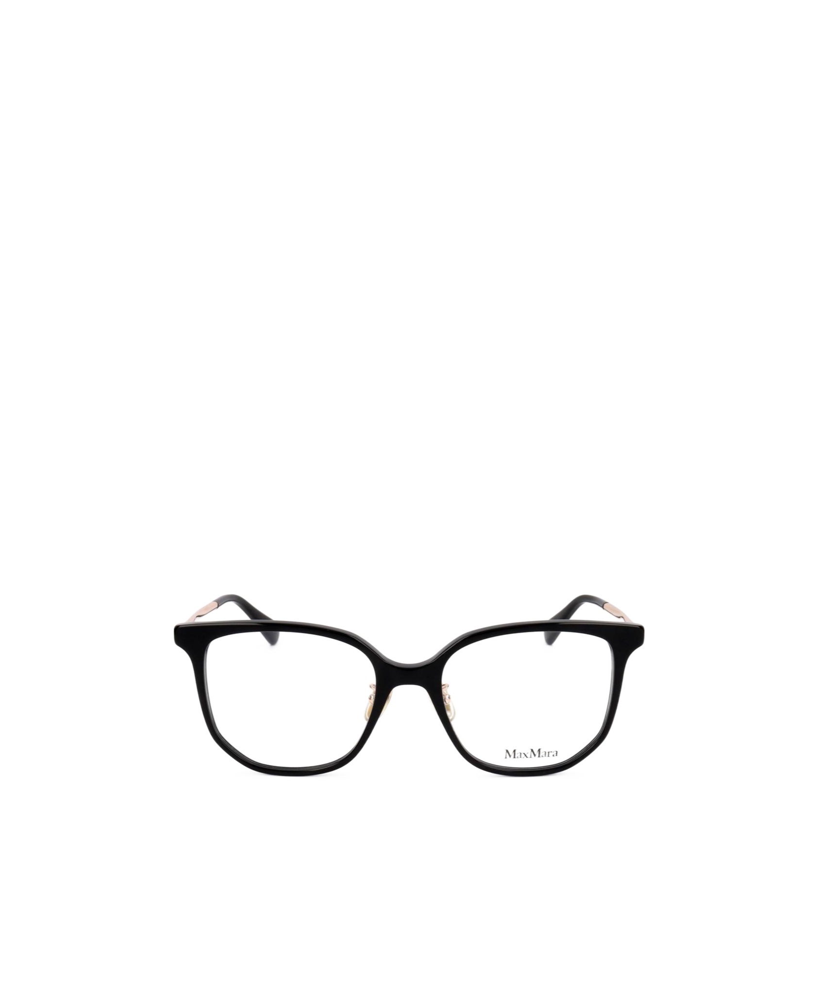 Max Mara Logo Flat Mirror In Black