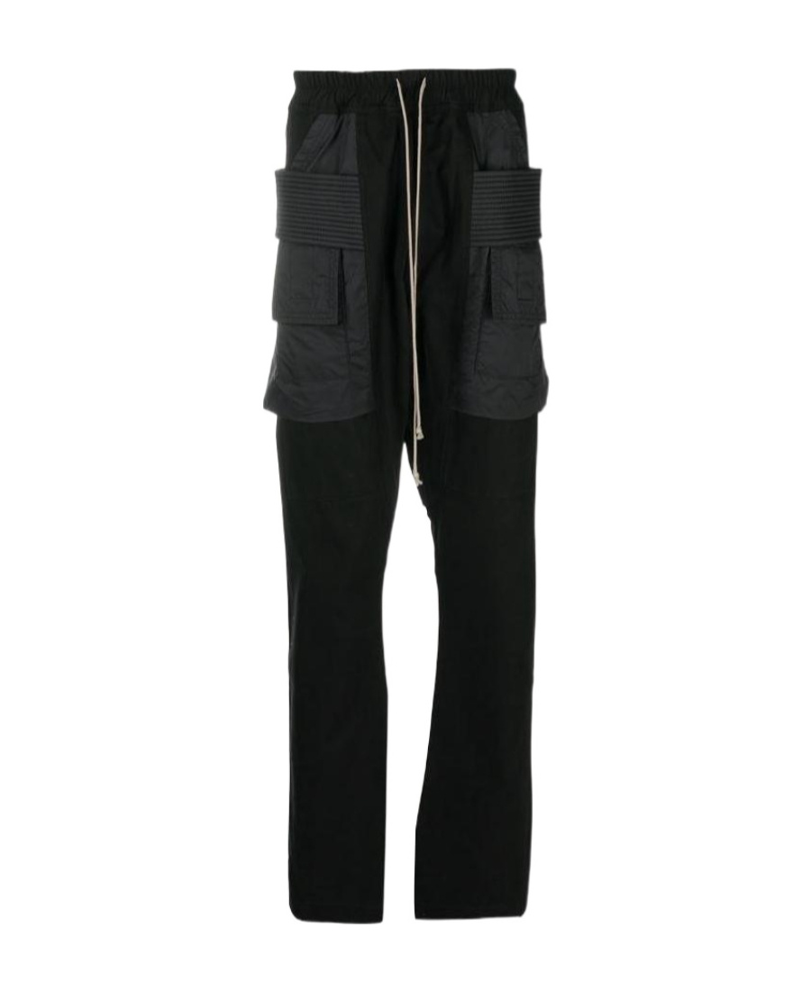 Rick Owens Drop-crotch Trousers In Black