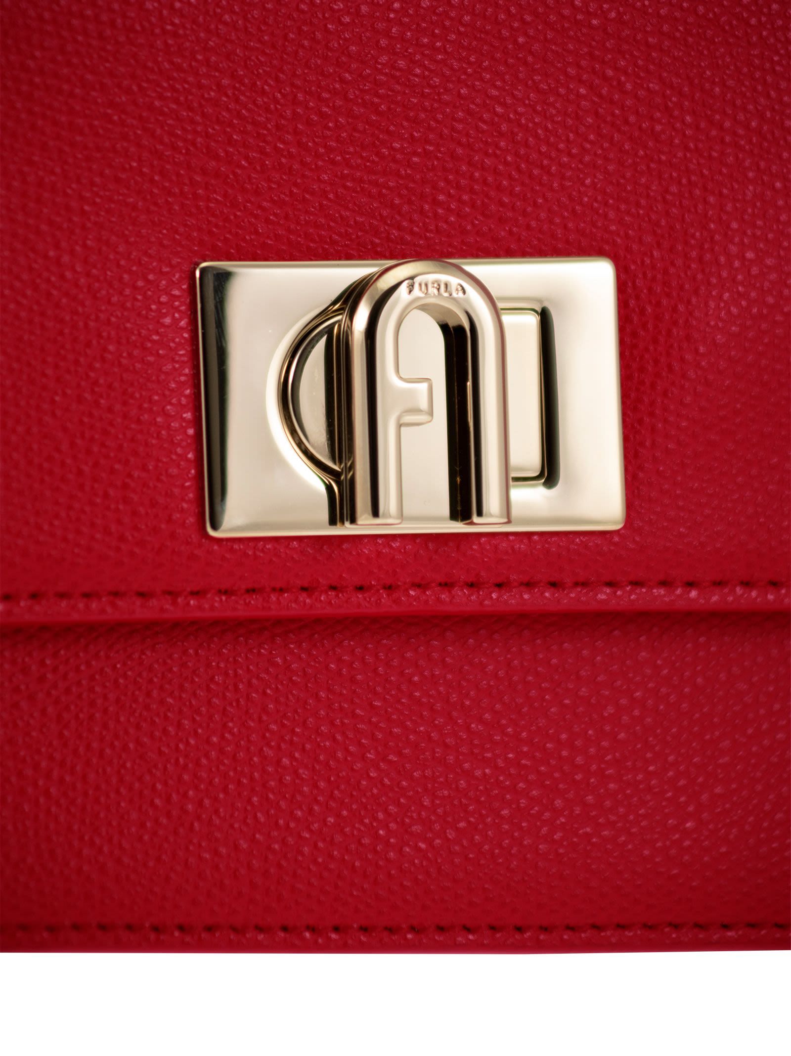 Furla 1927 Mini Crossbody Bag In Red