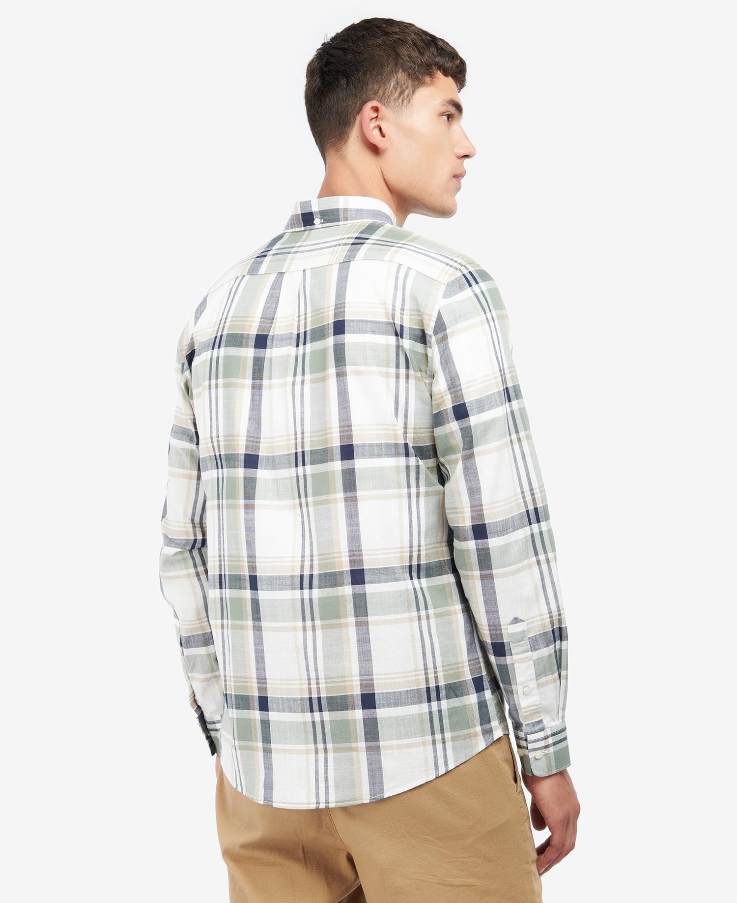 Barbour Long-sleeved Shirt In Gray