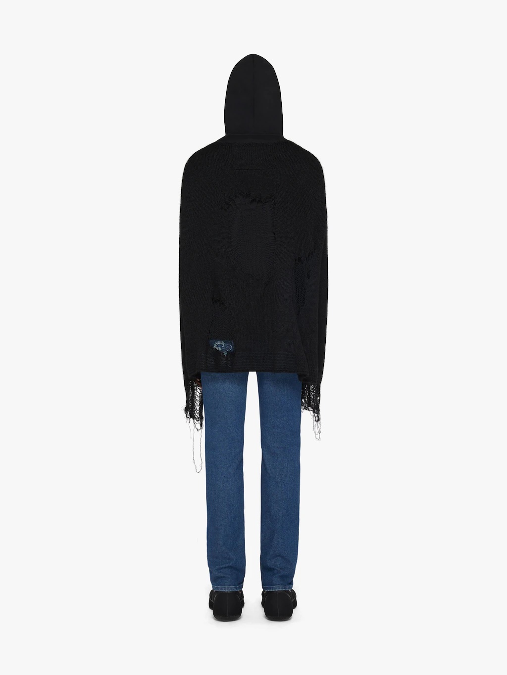 Givenchy Skinny Jeans With Broken Holes In Blue