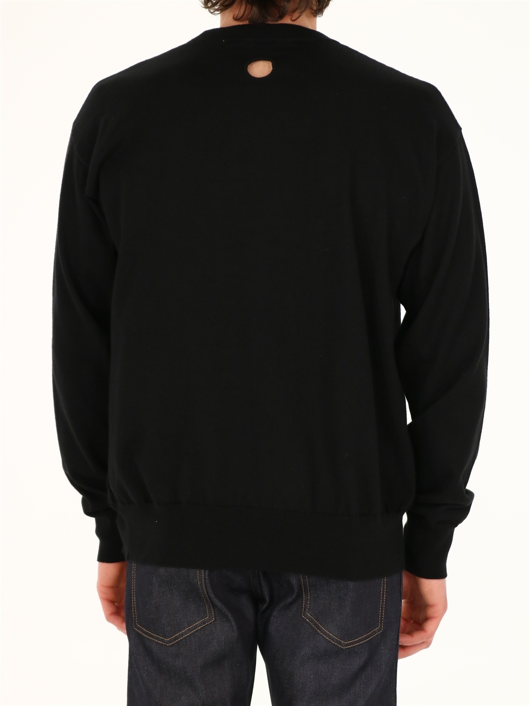 Off-white Caravaggio Graphic Sweatshirt In Black