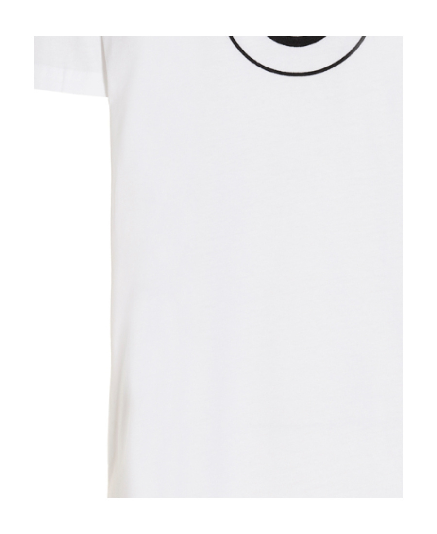 Moschino Man T-shirt White Size 44 Organic Cotton In White