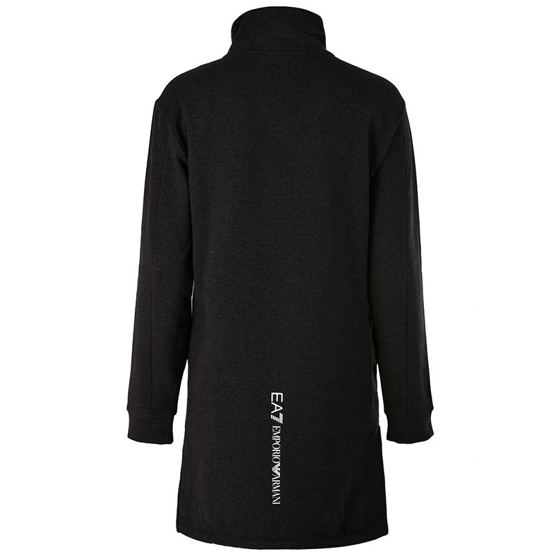 EA7 LONG-SLEEVED SLIT DRESS
