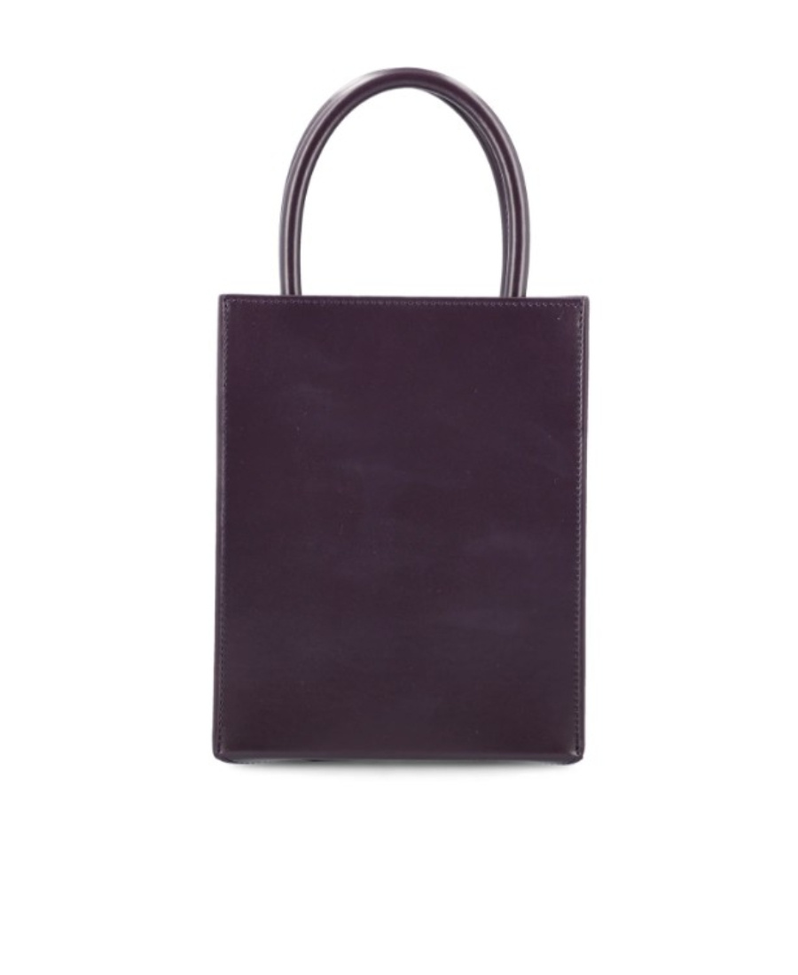 Loewe Black A5 Leather Tote Bag In Black