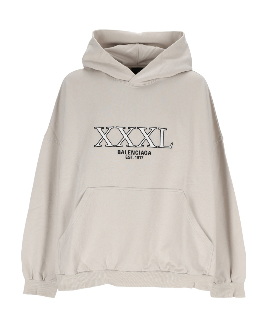 BALENCIAGA LOGO HOODED SWEATER 