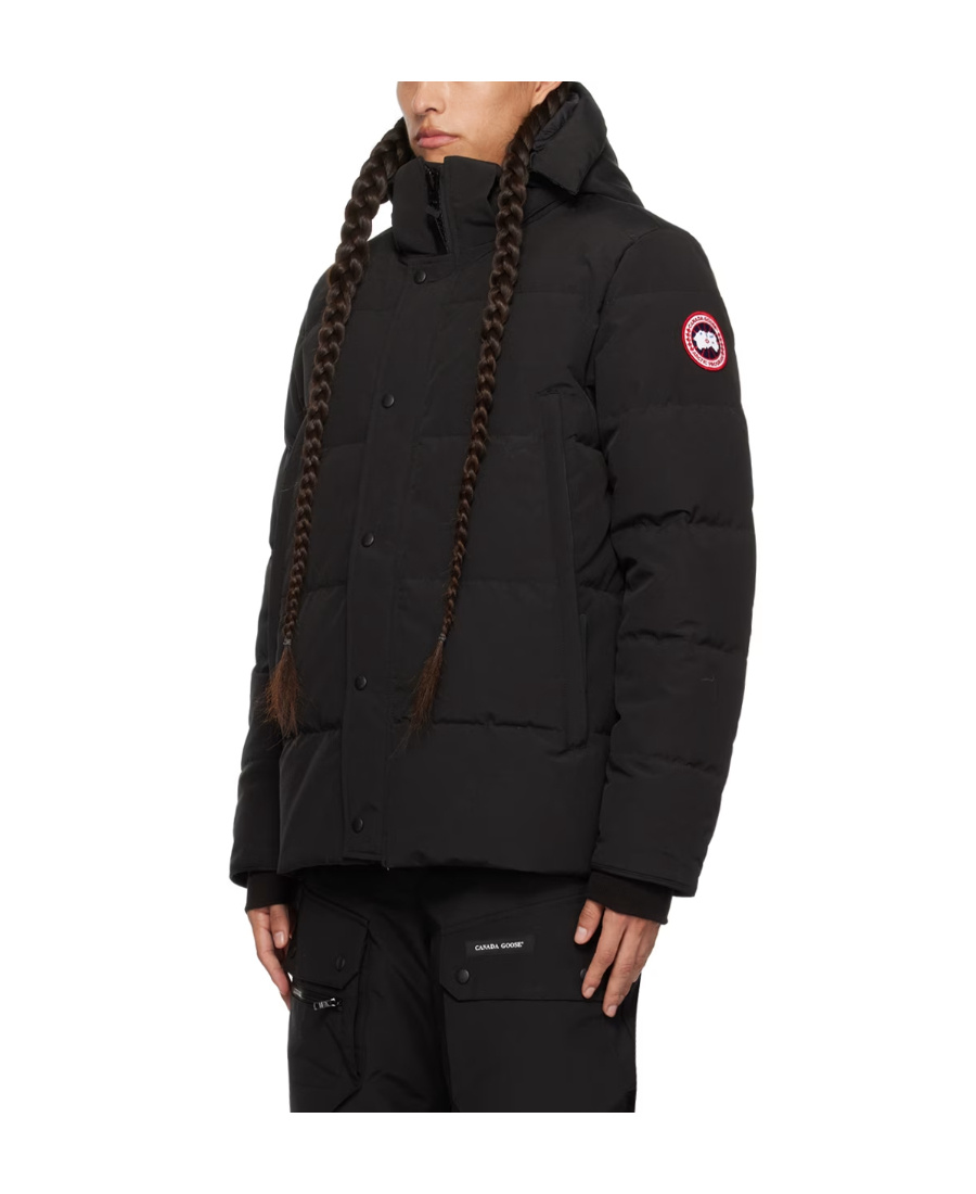 Canada Goose Wyndham Down Jacket In Black