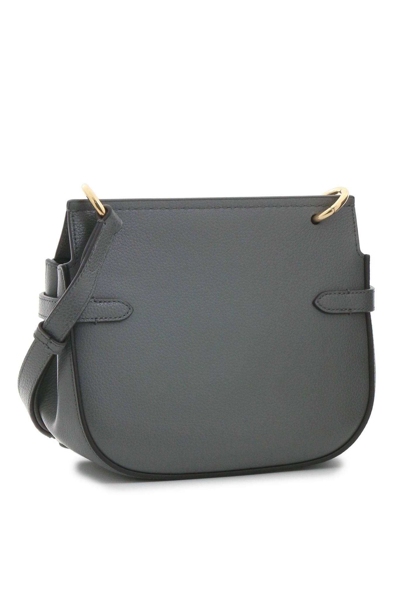 Shop Mulberry Amberley Small Leather Satchel Bag In Black
