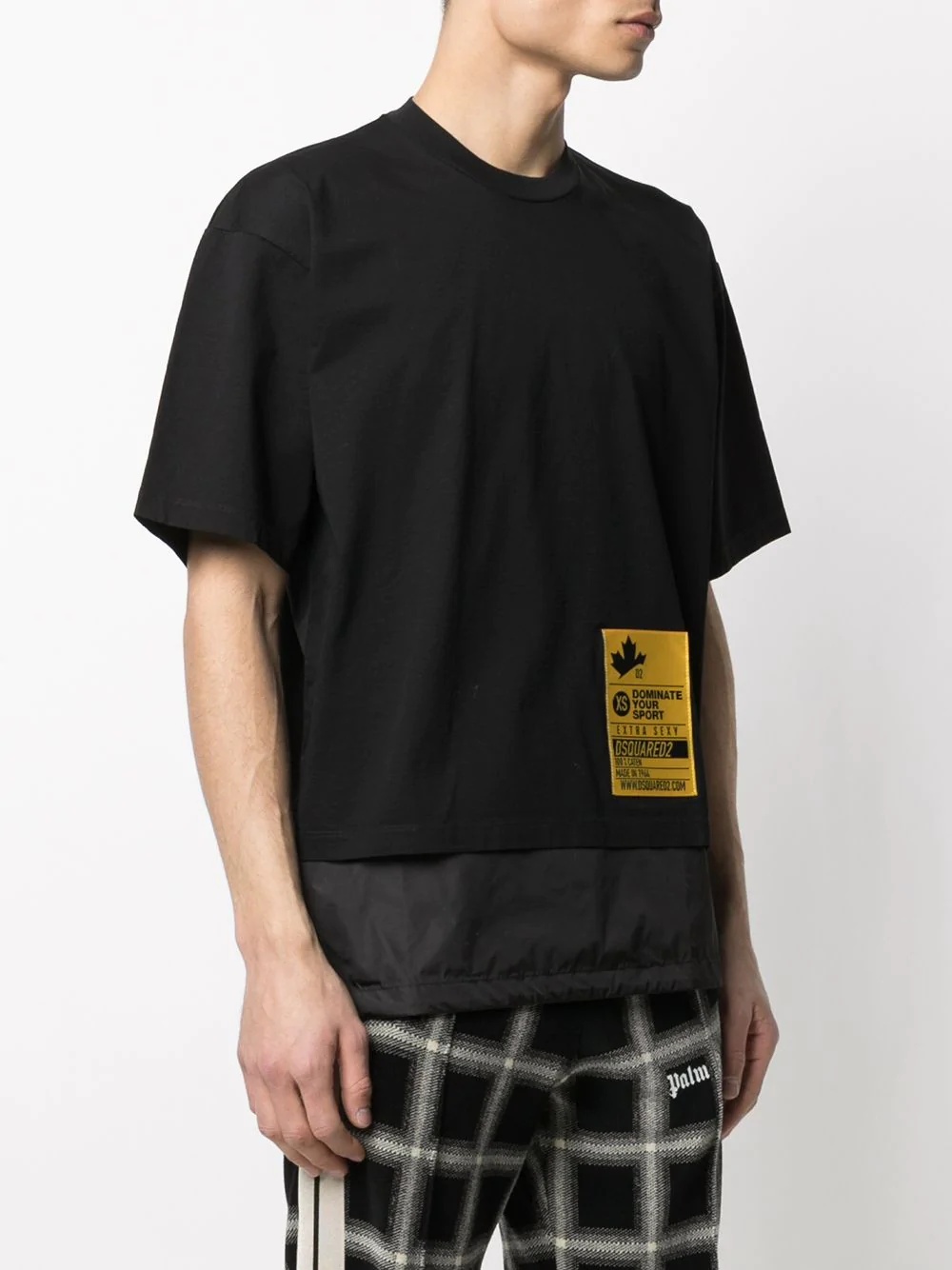 Dsquared2 Logo T-shirt In Black