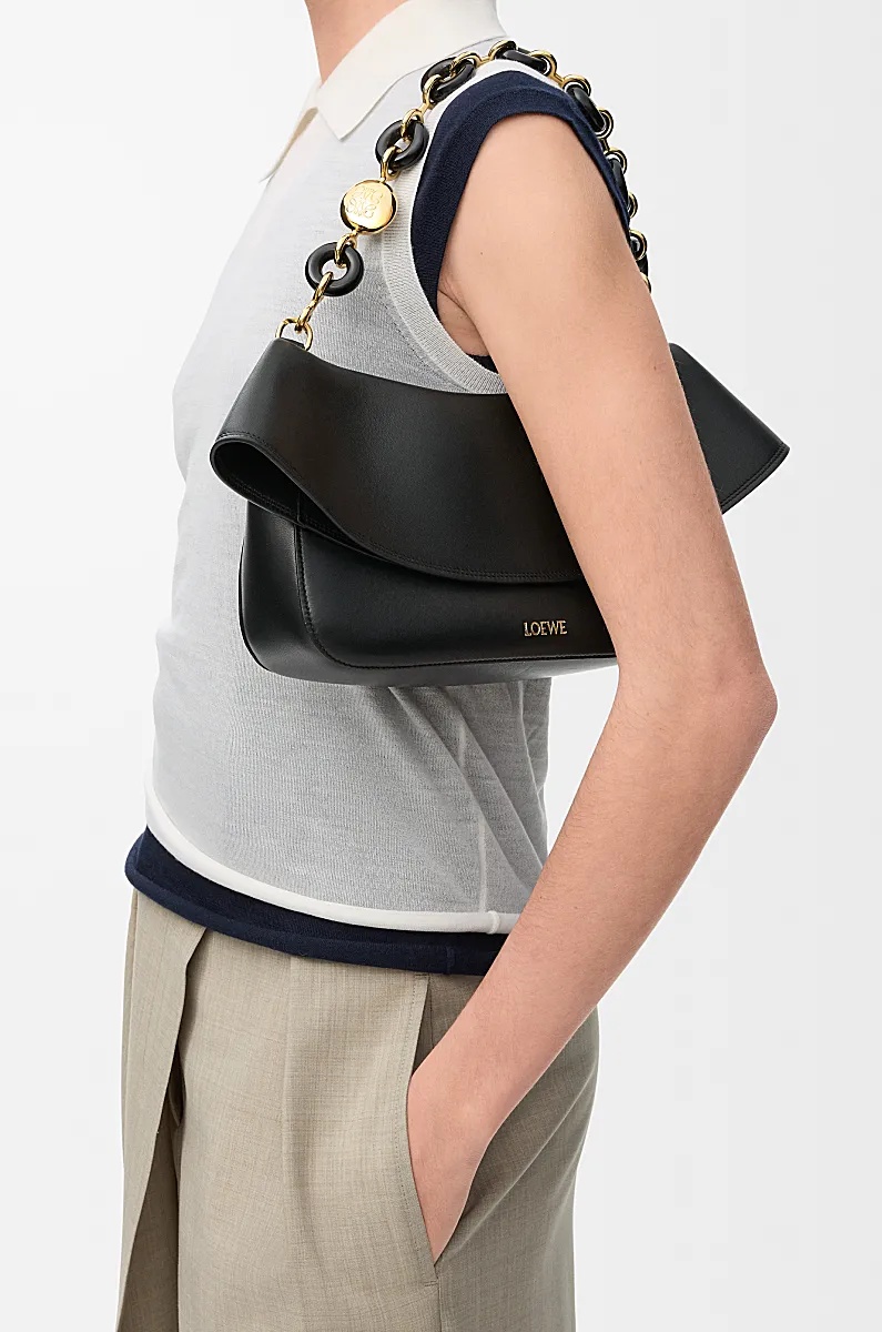 Loewe Mini Puzzle Leather Shoulder Bag
