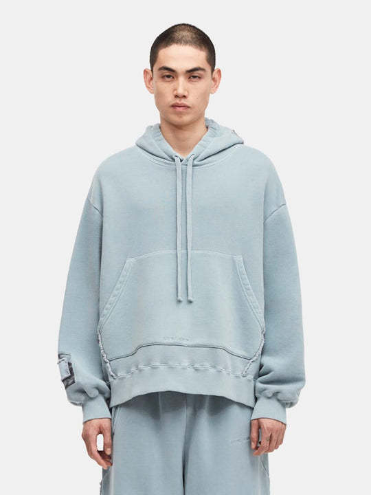 A-cold-wall* A Cold Wall Cubist Cotton Sweatshirt In Blue