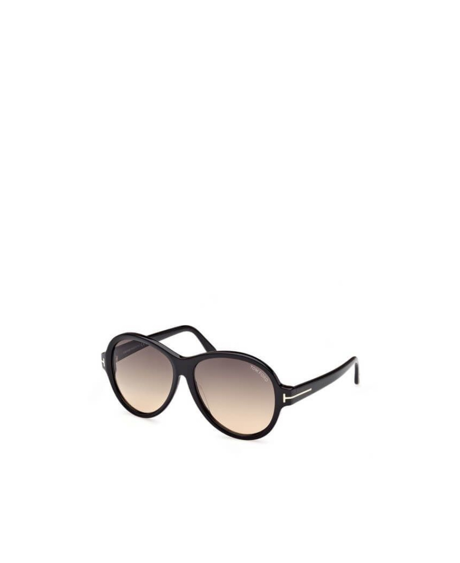Tom Ford Logo Sunglasses In Nude
