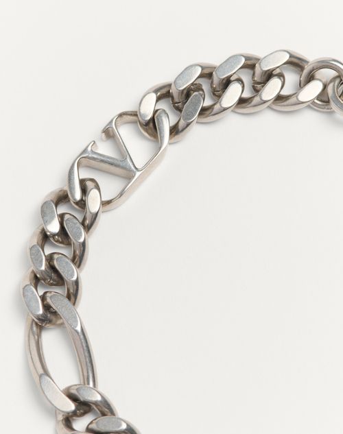 Valentino Garavani Vlogo Signature Bracelet In Gray