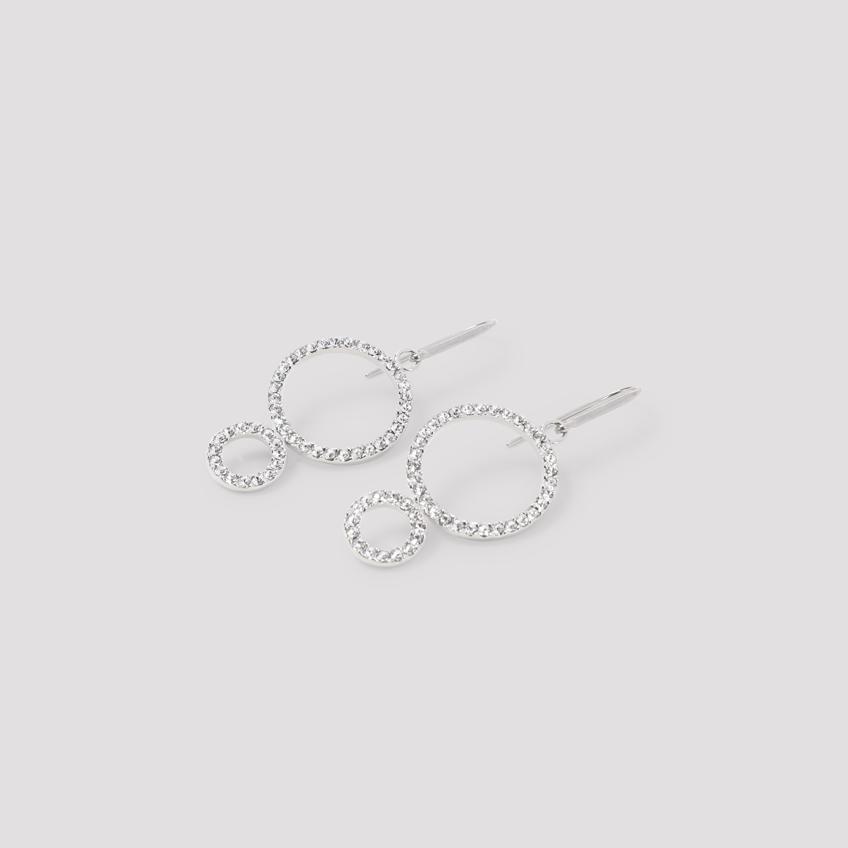 Isabel Marant Crystal-embellished Drop Earrings In White