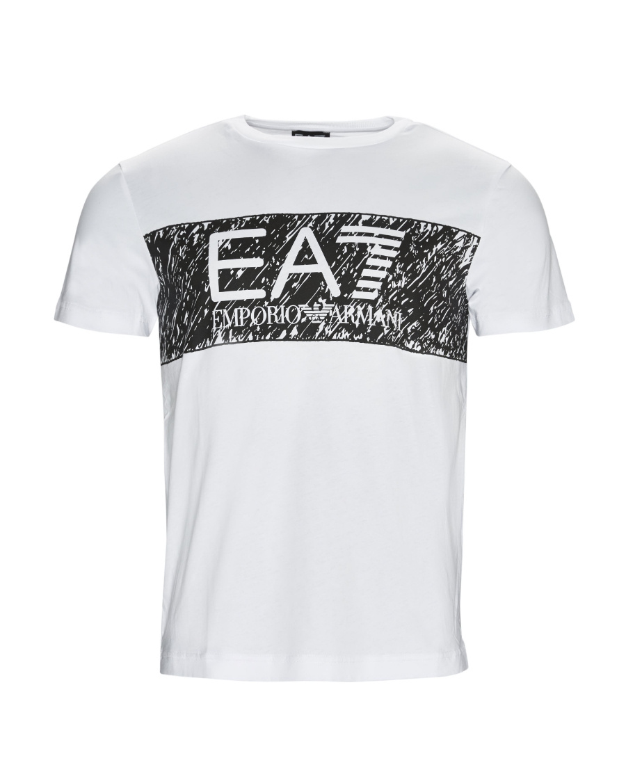 EA7 LOGO ROUND NECK T-SHIRT