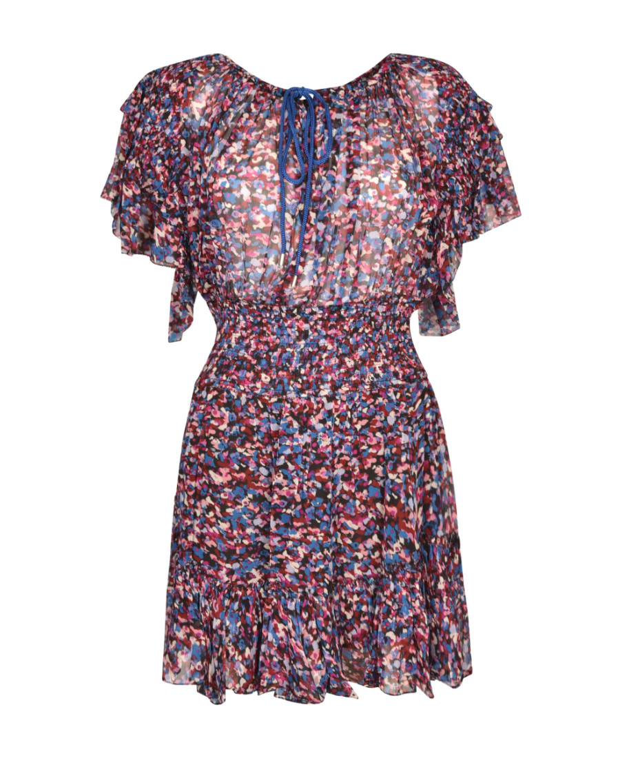 ISABEL MARANT FLORAL MINI DRESS 