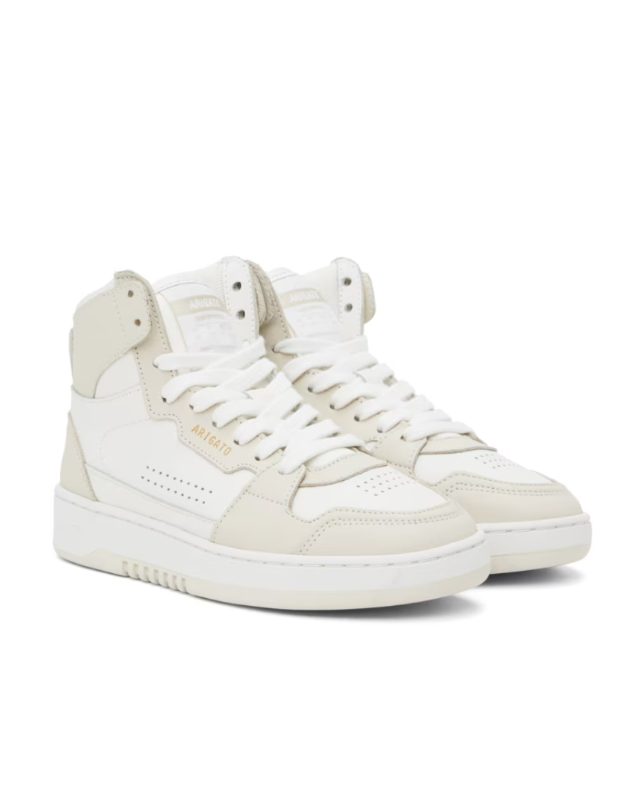 Axel Arigato Dice Hi Straps High-top Casual Sneakers In White