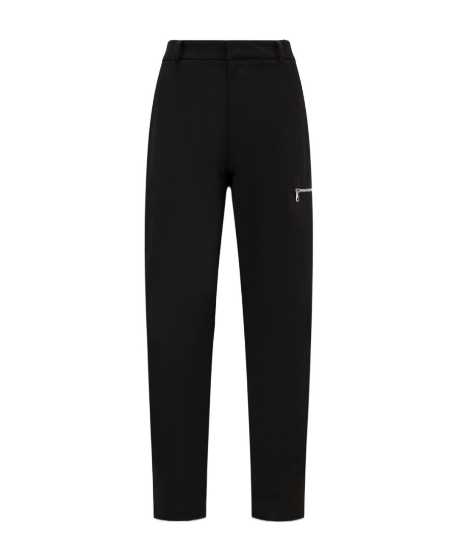 Moncler Tailored Trousers Multiple Pockets In Black