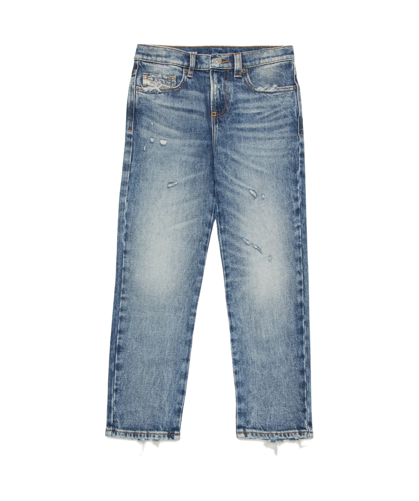 Diesel D-viker Jeans In Gray