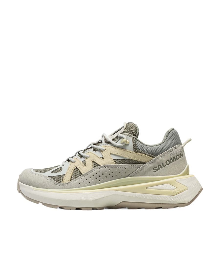 Salomon Odyssey Elmt Round Toe Sneakers In Nude