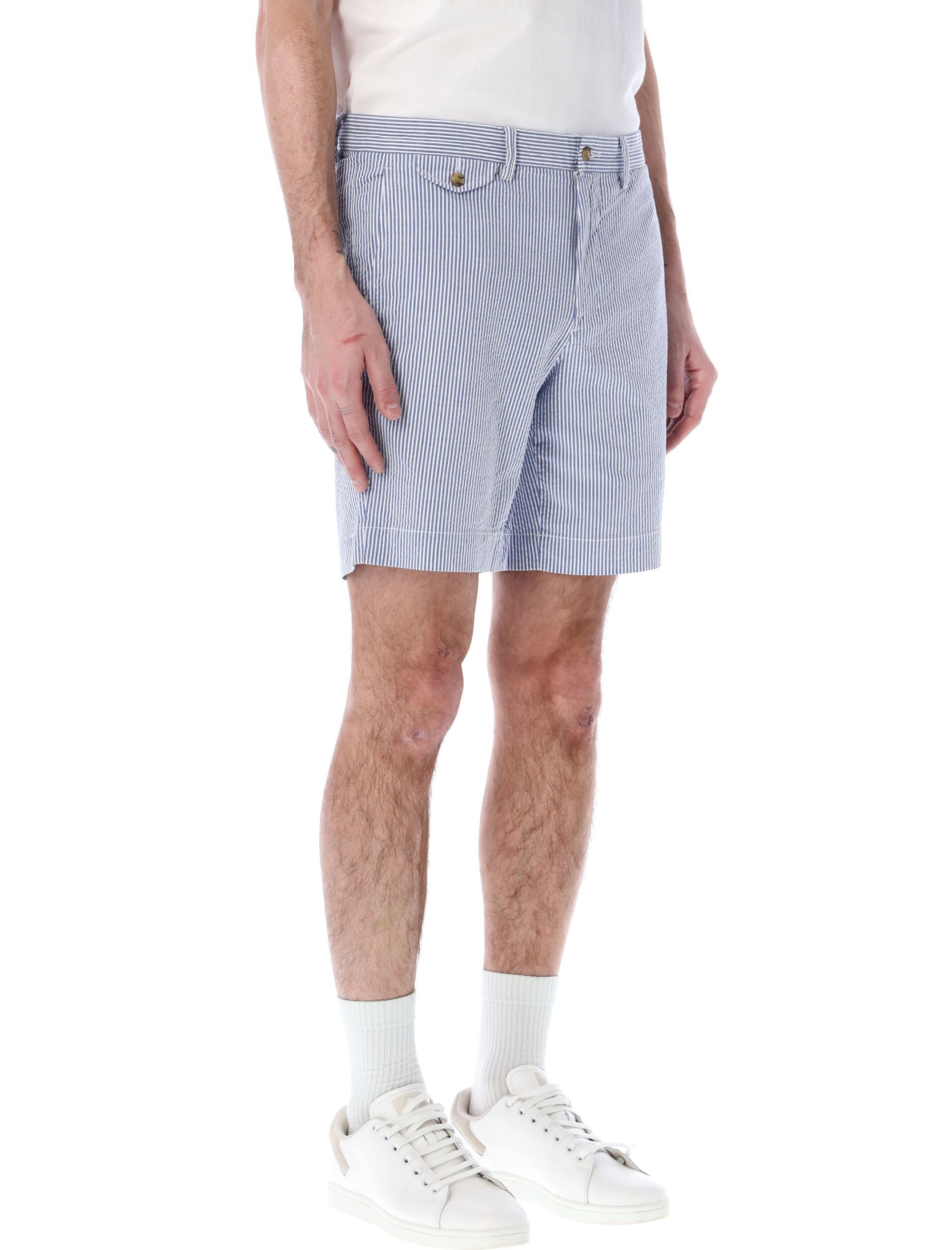 Polo Ralph Lauren Stripe-print Shorts In Multicolor