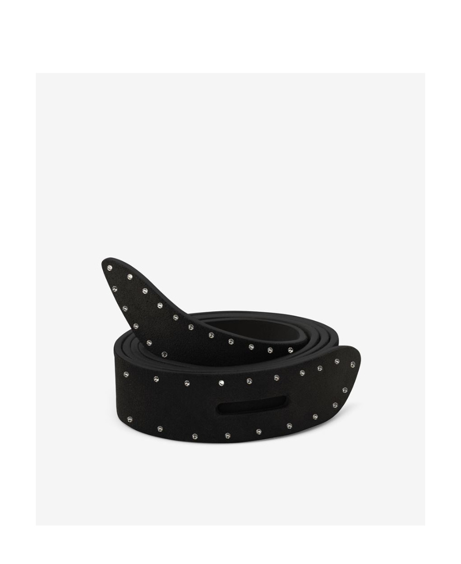 Isabel Marant Black Lecce Reversible Belt In Black