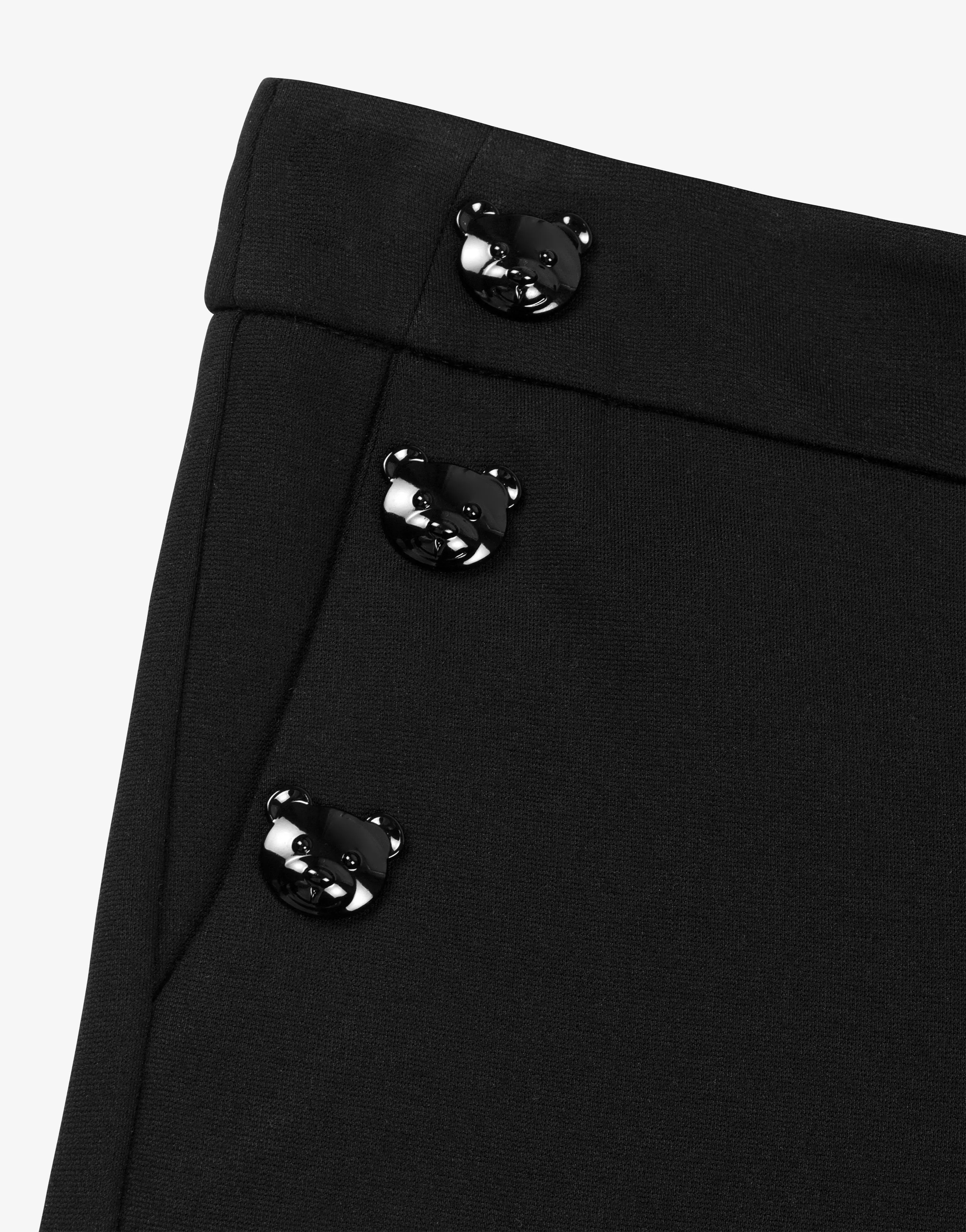 MOSCHINO MOSCHINO KIDS BUTTON-DETAILED STRAIGHT-LEG TROUSERS