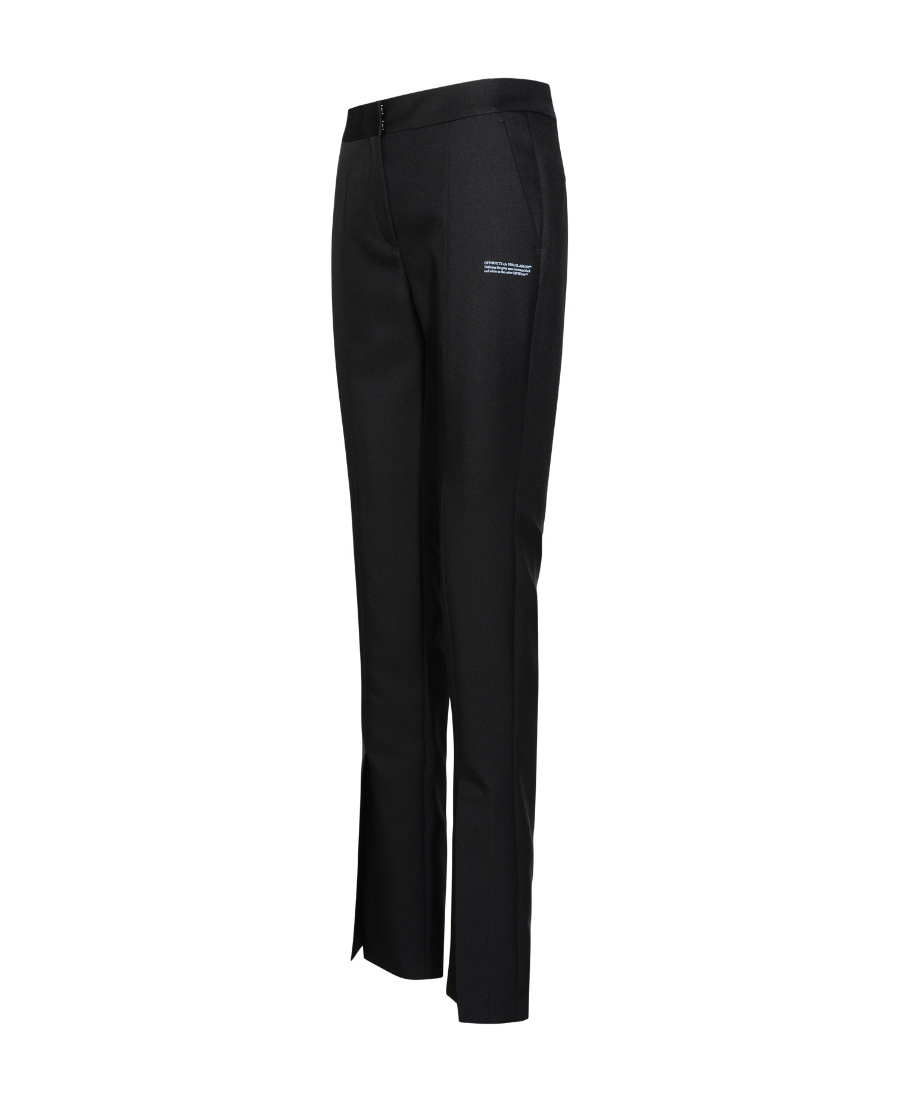 Off-white Off White Corporate Tailoring Pants In Black