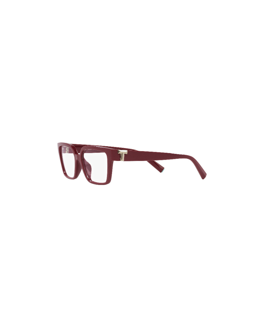 Tiffany & Co Tiffany  Co. Rectangle Frame Glasses In Red