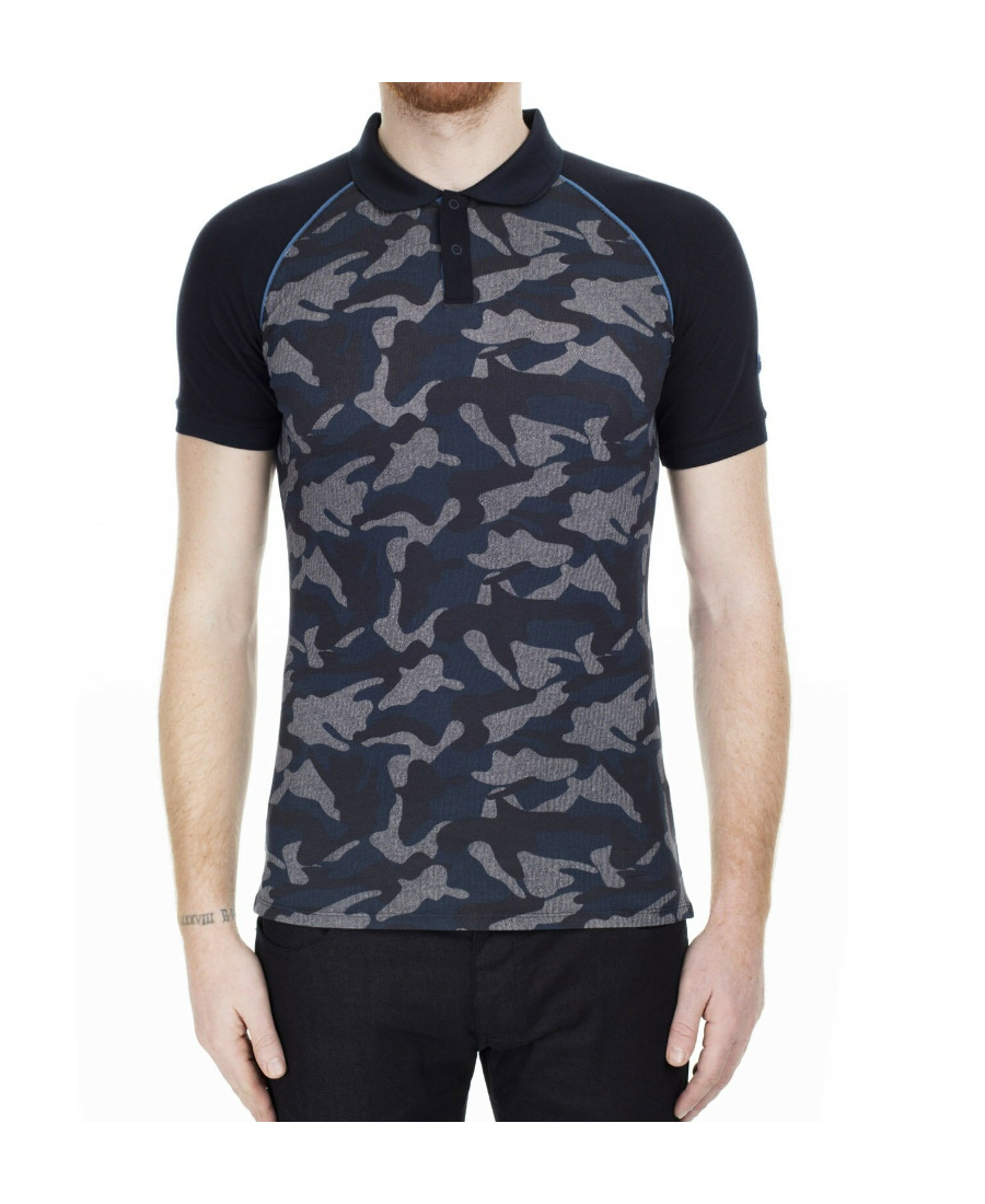 Armani Jeans Printed T-shirt In Black