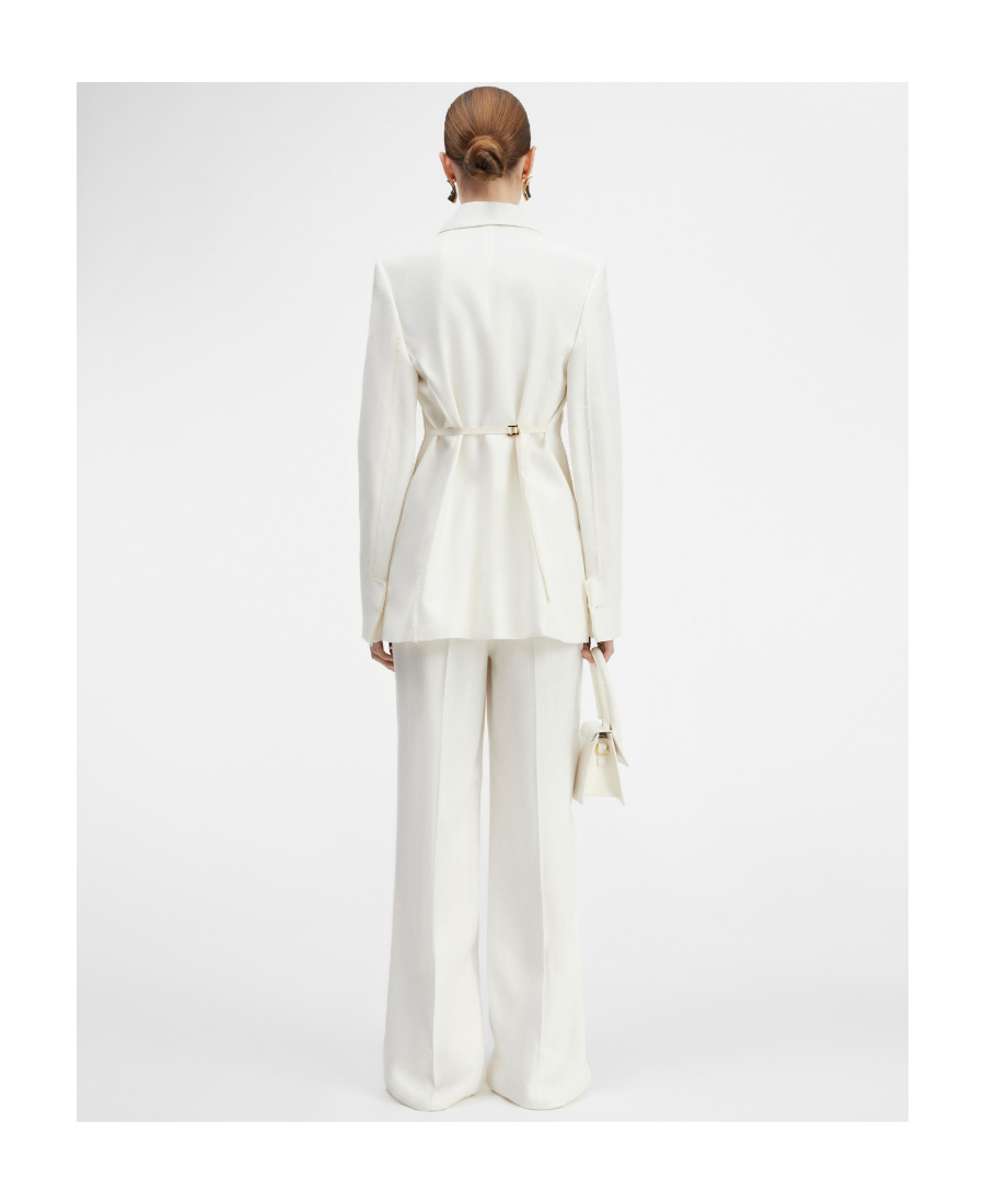 Jacquemus La Veste Caraco Inside In White