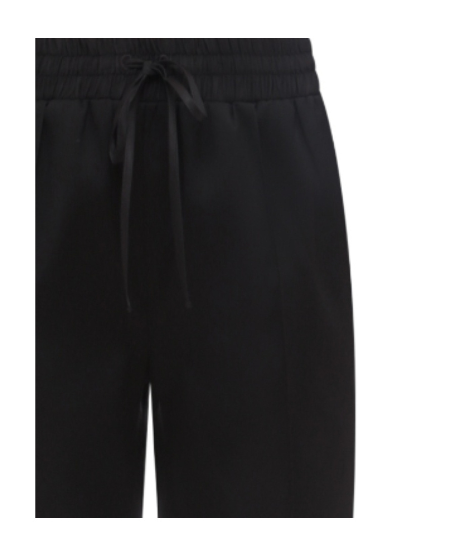 Jil Sander Elasticated Cotton Track-pants In Black
