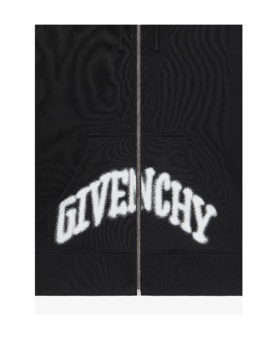 Givenchy Man Sweatshirt Black Size L Cotton In Black