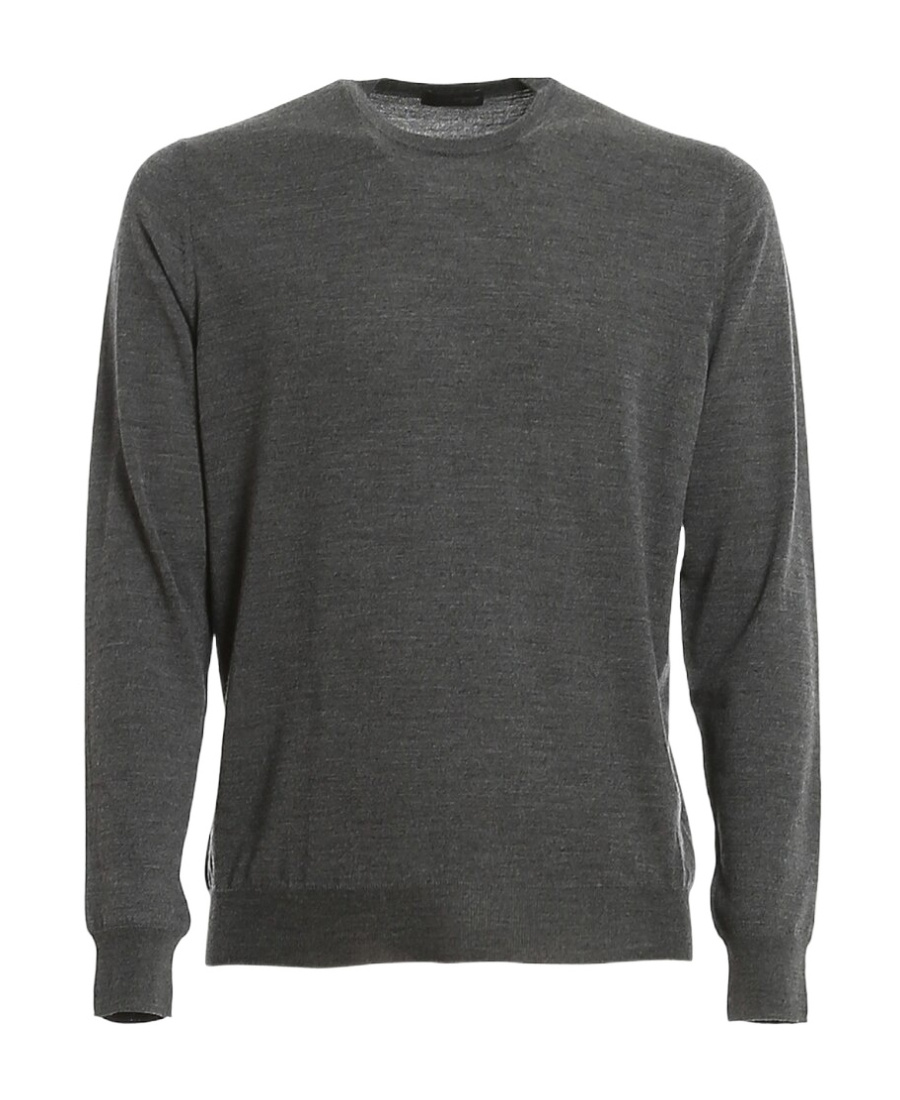 Drumohr Merino Wool Sweater In Black