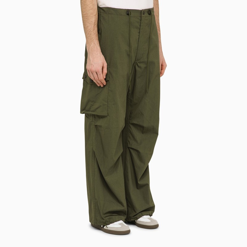 Shop Needles Multi-pocket Casual Pants In Green