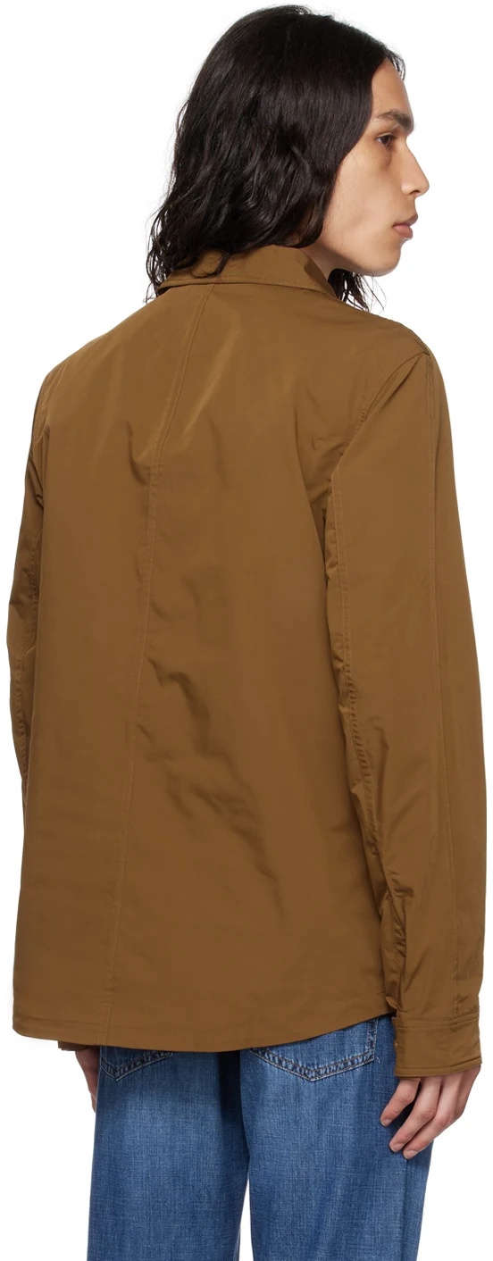Belstaff Zipper Long-sleeved Casual Jacket In Brown