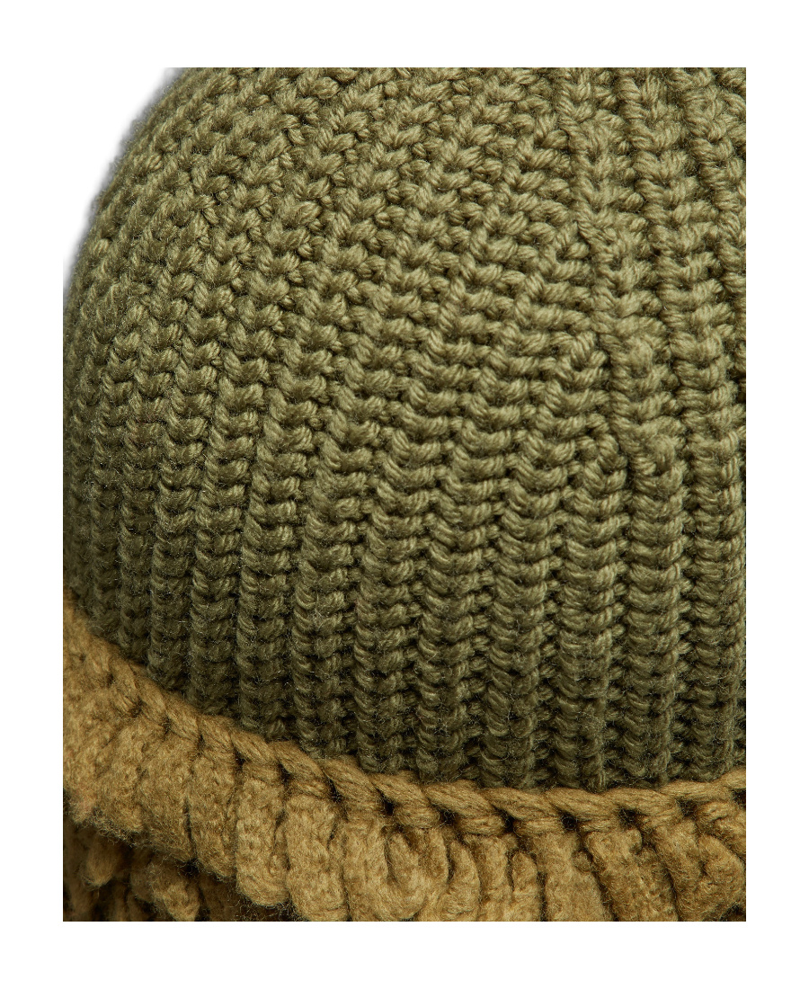 Moncler X Salehe Bembury Wool Beanie In Green