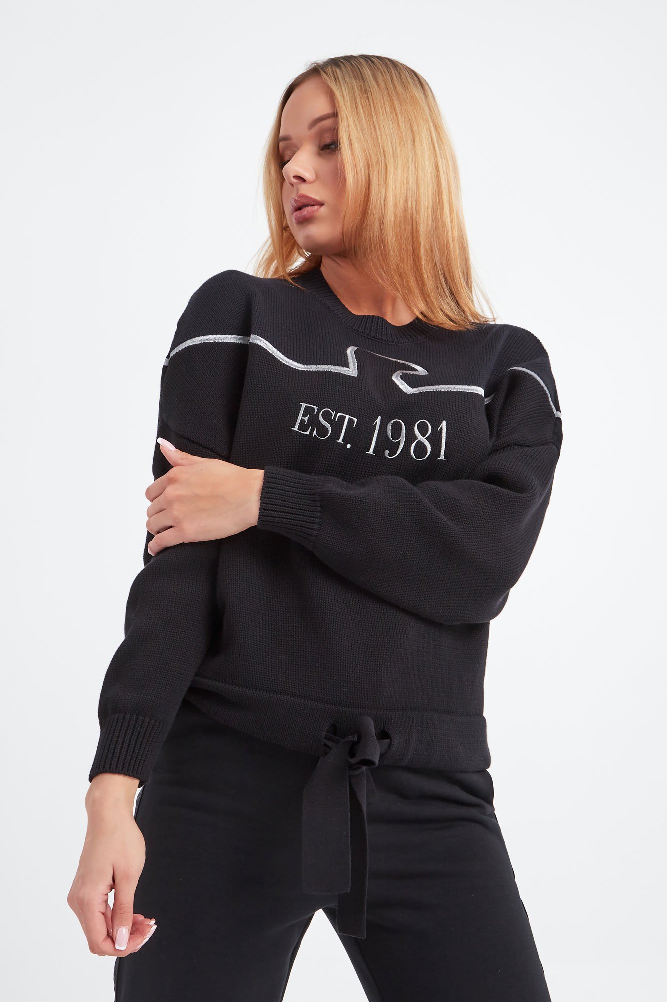 EMPORIO ARMANI LONG-SLEEVED SWEATER