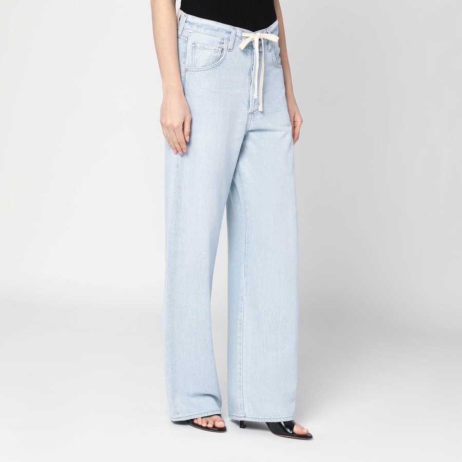 Citizens Of Humanity Brynn Blue Jeans With Drawstring