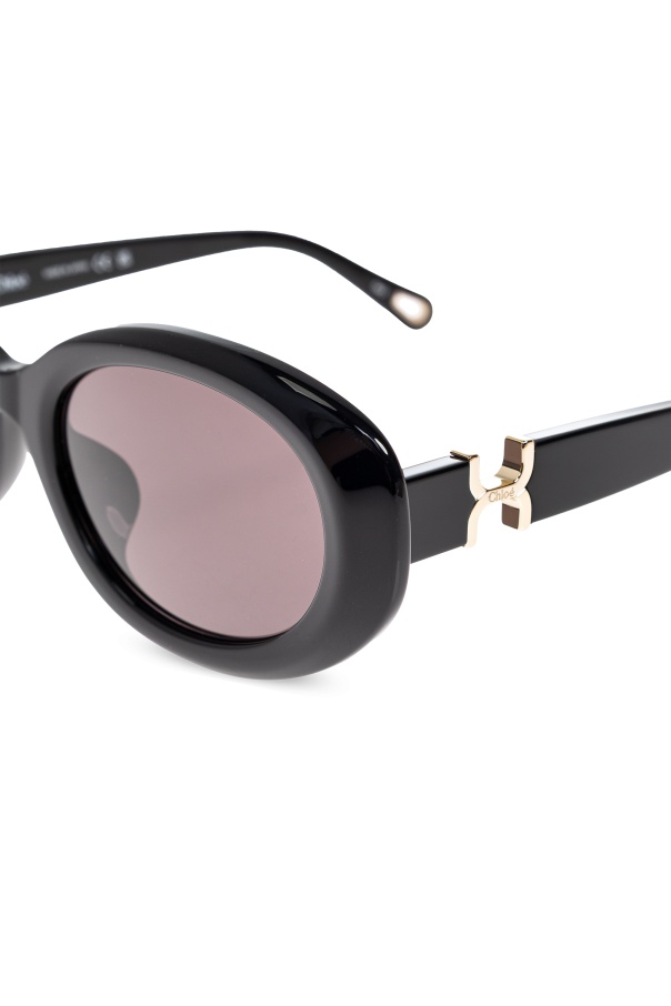 Chloé Full Frame Sunglasses In Black