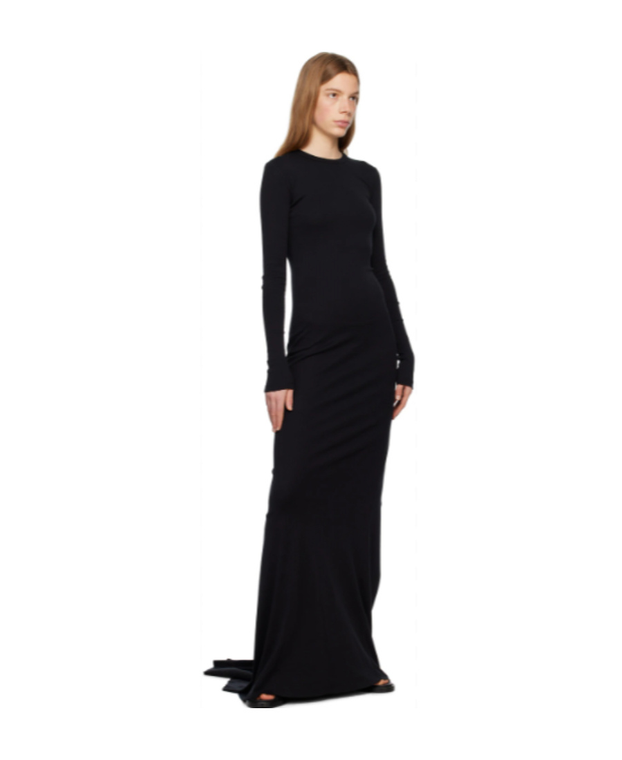 ANN DEMEULEMEESTER PLAIN KNITTED DRESS