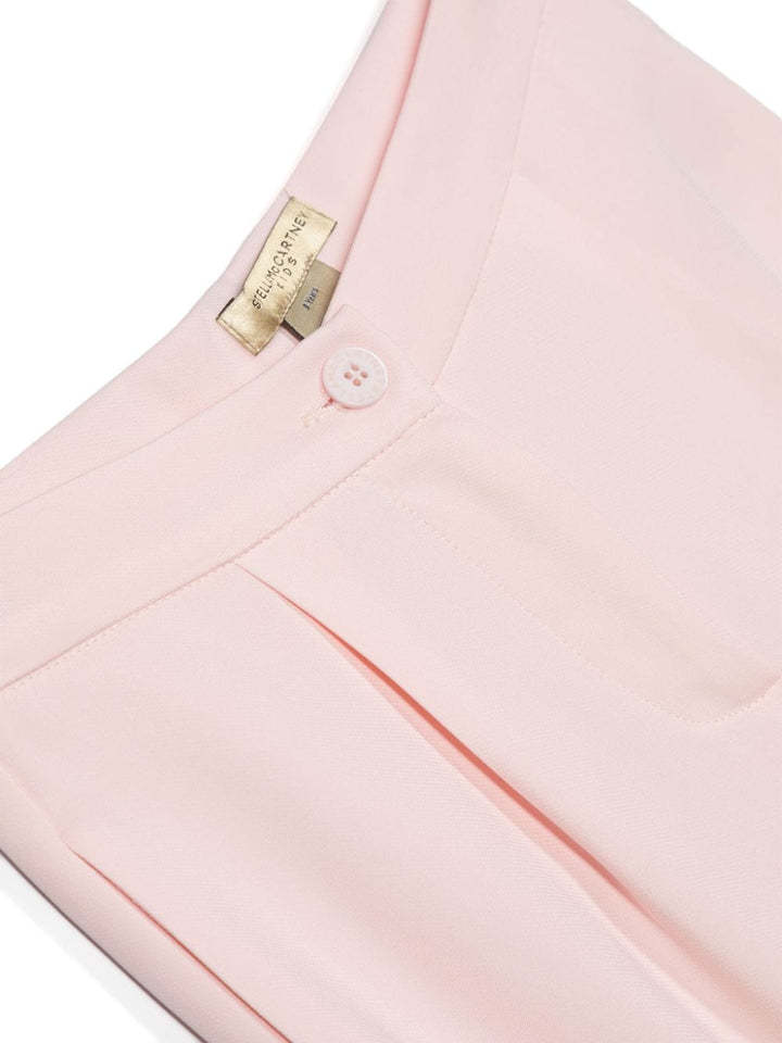 Shop Stella Mccartney Long-sleeved Jacket And Trouser Suit In Pink