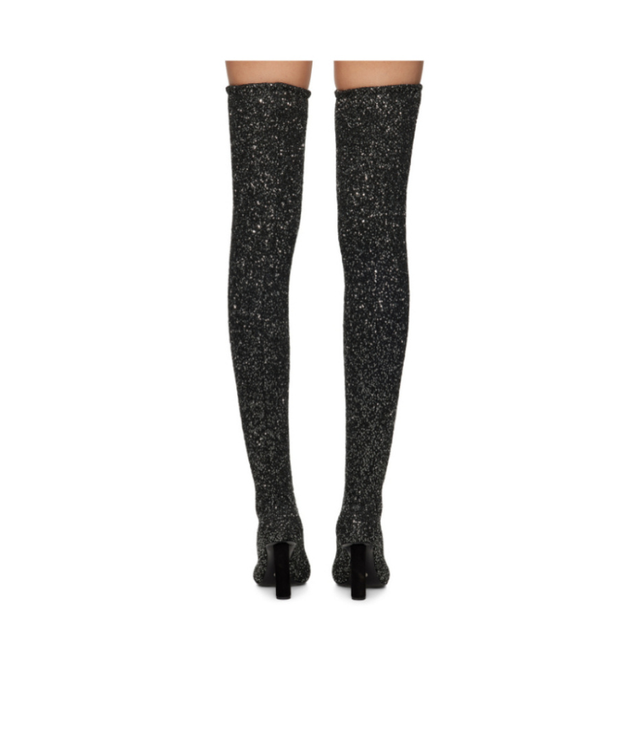 PROENZA SCHOULER ROUND-HEADED HIGH-HEELED BOOTS